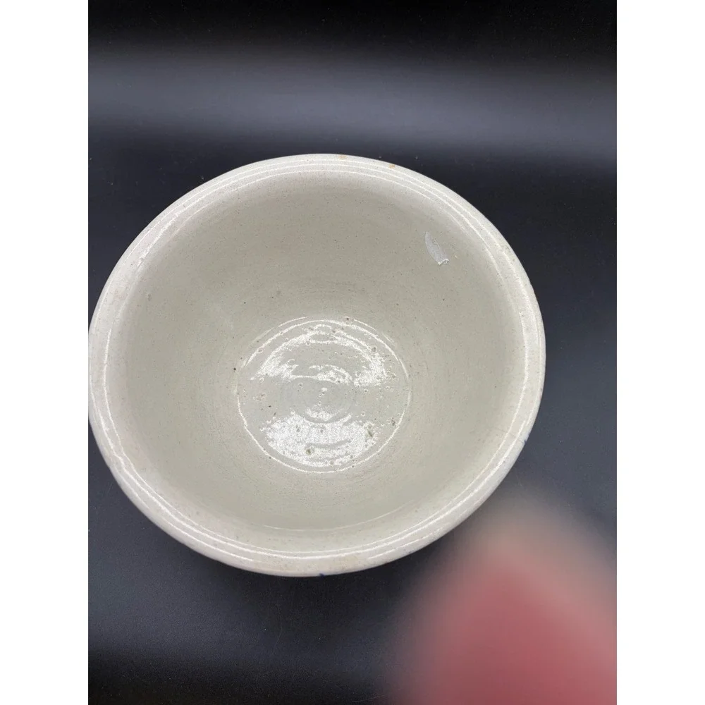 Vintage Red Wing Spongeware Stone Ware Mixing‎ Bowl